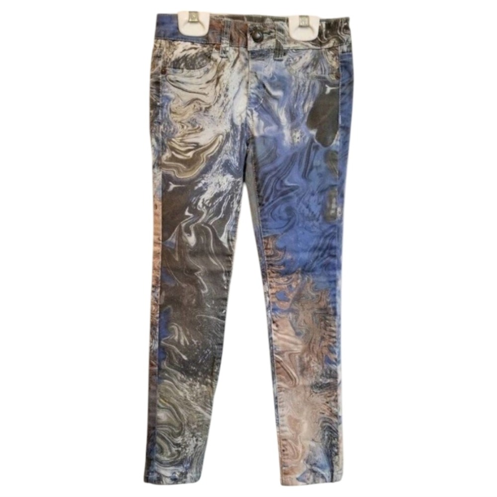 Joe's‎ Jeans Art Abstract Nautical Ocean Straight Jeans Girls Size 7